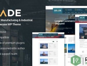 Grade v2.0.0 – 工程，制造和工业WordPress主题