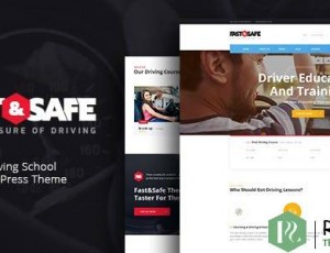 Fast＆Safe v1.2 – 驾驶学校WordPress主题