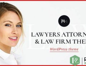 M.Williamson v1.2 – 律师和法律顾问WordPress主题
