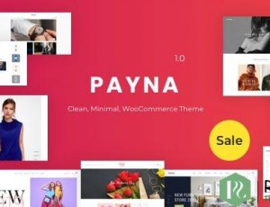 Payna v1.1.4 – 干净，最小的WooCommerce主题
