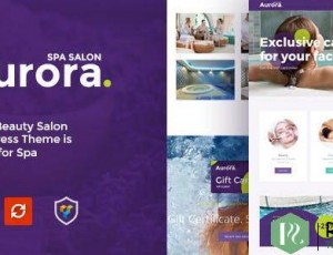 Aurora v1.0 – 水疗和美容沙龙WordPress主题