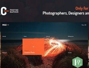 MAC v1.1 – 摄影全屏WordPress主题