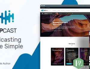 Wpcast v1.3.9 – 音频播客WordPress主题