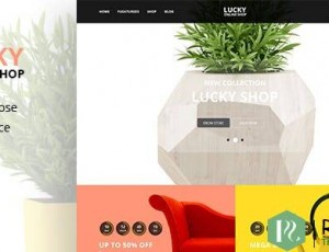 Lucky Shop v2.5 – 家具RTL WooCommerce主题