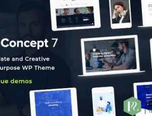 Concept Seven v1.11 – 响应式多用途WordPress主题