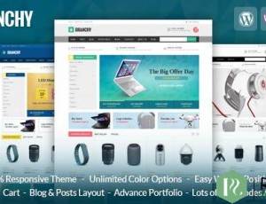 Branchy v1.0 – WooCommerce响应主题