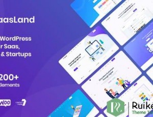 SaasLand v3.3.7- Saas和Startup的多功能主题