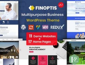 Finoptis v2.1 – 多功能商务WordPress主题