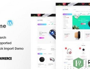 Ecome v1.3.1 – 电子商店WooCommerce主题