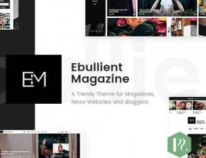Ebullient v1.3.1 – 现代新闻和杂志主题