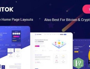 ITok v1.1.20 – ICO和加密货币WordPress主题