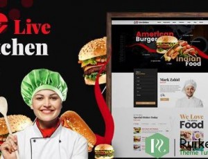Livekitchen v2.0 – 餐厅咖啡厅WordPress主题
