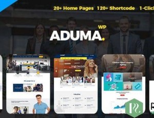 Aduma v1.2 – 咨询，财务，商业WordPress主题