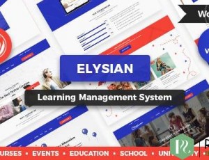 Elysian v1.2.1 – WordPress学校主题+ LMS