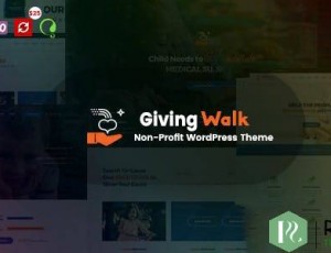 GivingWalk v1.0.1 – 多功能公益WordPress主题