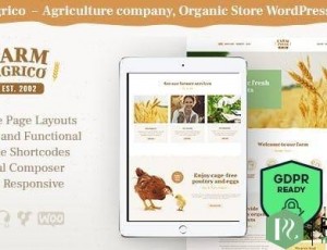 Farm Agrico v1.3 – 农业商业WordPress主题