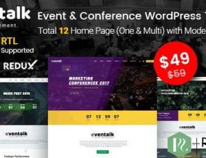 EvenTalk v1.5.7 – 活动会议WordPress主题