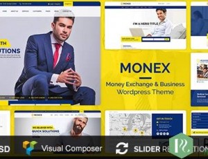Monex v1.6 – 货币兑换和金融业务WordPress主题