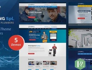 Plumbing Spl v2.2 – 水管工WordPress主题