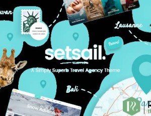 SetSail v1.3.2 – 旅行社主题