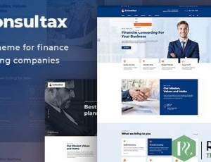 Consultax v1.0.8 – 财务和咨询WordPress主题
