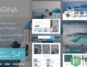 Marina v1.0 – Hotel＆Resort WordPress主题