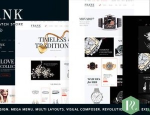 Frank v1.5.1 – 珠宝和手表在线商店WordPress主题