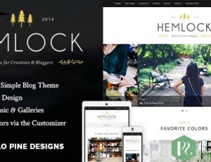 Hemlock v1.8.3 – 响应式WordPress博客主题
