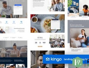 Kingo v1.3.1 – 小企业预订WordPress主题