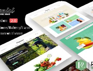 Organici v2.1.0 – 有机商店和面包店WooCommerce主题