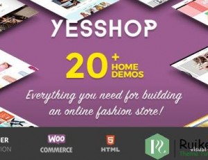Yesshop v1.3.7 – 响应式多用途WordPress WooCommerce主题