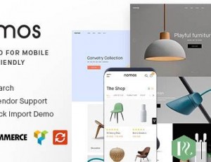 Nomos v2.4.4 – 专为移动和SEO友好设计的现代AJAX商店（支持RTL）