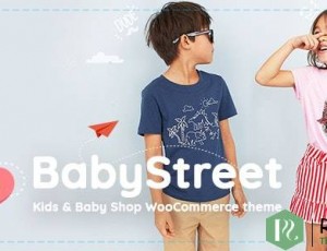 BabyStreet v1.5.2 – WooCommerce主题为儿童商店和婴儿商店的衣服和玩具