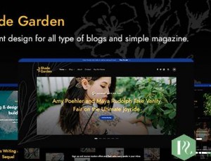 ShadeGarden v1.0 – 创意博客WordPress主题
