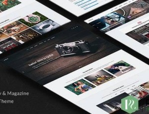 Lydia v1.1.8 – 摄影与杂志WordPress主题