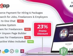 Workreap v2.2.6 – 自由市场WordPress主题