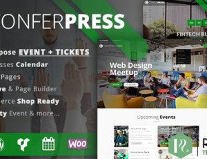 ConferPress v2.6 – 多用途活动门票WordPress主题