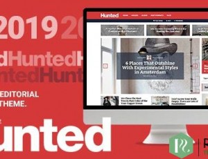 Hunted v8.0 – 流动的编辑杂志主题