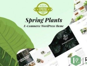 Spring Plants v2.2 – 园艺和室内植物WordPress主题