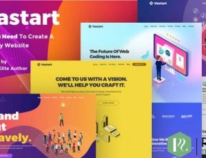 Vastart v1.2.12 – 数字公司和启动WordPress主题