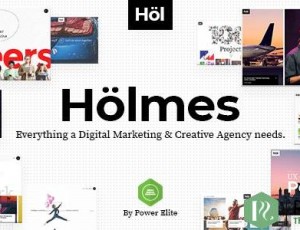 Holmes v1.3.1 – 数字代理主题