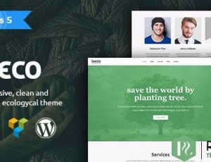 Bieco v1.2.1 – 环境与生态WordPress主题