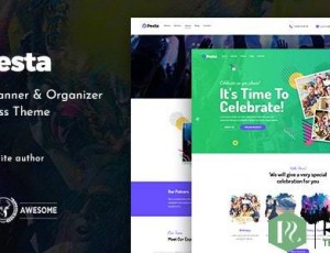 Pesta v1.1 – 活动策划和组织者WordPress主题
