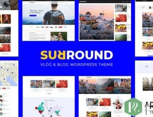 Surround v1.0.6 – Vlog和博客WordPress主题