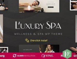 Luxury Spa v1.1.3 – 美容Spa和健康度假村主题