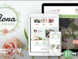 Flora v1.3.1-鲜花精品店和花店WordPress主题