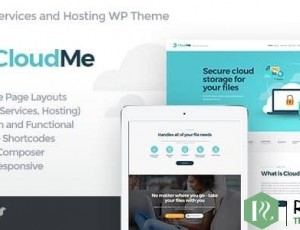 CloudMe v1.2.2-云存储和文件共享服务WordPress主题