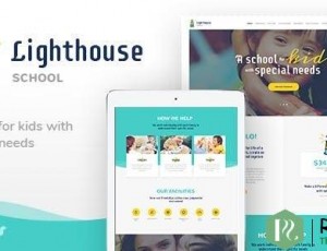Lighthouse v1.2.2-特殊需要WordPress主题的残障儿童学校