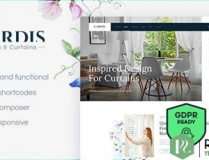 Gardis v1.2.3-百叶窗和窗帘工作室和商店WordPress主题