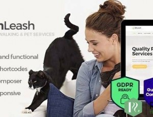 OnLeash v1.3-Walking狗和宠物服务兽医WordPress主题